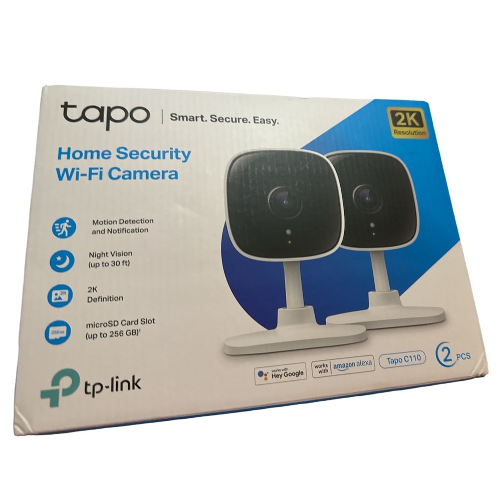 Set of 2 tapo cameras new in box!